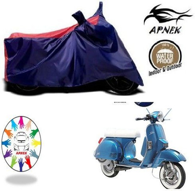 DeepShakshi AUTOMOTIVE Waterproof Two Wheeler Cover for LML(Star Euro, Blue, Red)