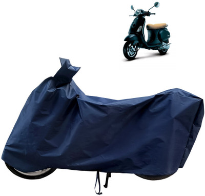 Horseyaart Waterproof Two Wheeler Cover for Vespa(Vespa LX, Blue)