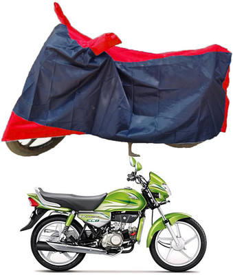 MMSSTAR Waterproof Two Wheeler Cover for Hero(HF Deluxe Eco, Red, Blue)