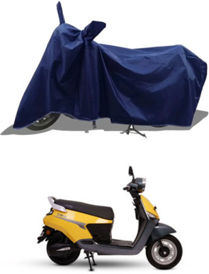 Mdstar Waterproof Two Wheeler Cover for Bgauss(Electric Scooter, Blue)