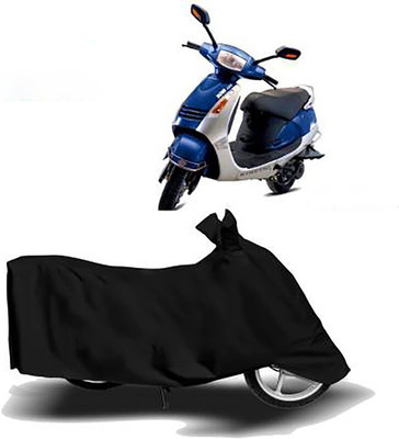 DeepShakshi AUTOMOTIVE Waterproof Two Wheeler Cover for Kinetic(Nova, Black)
