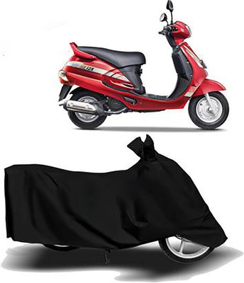 DeepShakshi AUTOMOTIVE Waterproof Two Wheeler Cover for Mahindra(Duro DZ, Black)