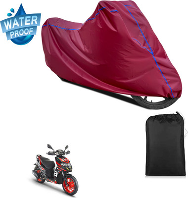 PAGORA Waterproof Two Wheeler Cover for Aprilia(Maroon)