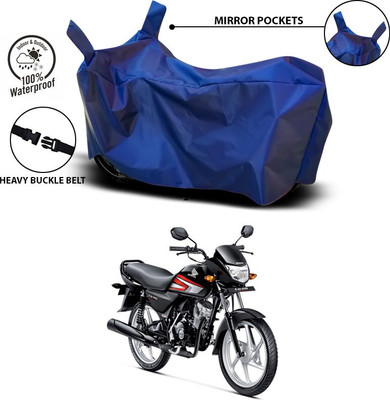 ANTHUB Waterproof Two Wheeler Cover for Honda(CD 110 Dream, Blue)