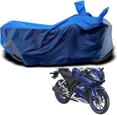 DeepShakshi AUTOMOTIVE Waterproof Two Wheeler Cover for Yamaha(R15, Blue)