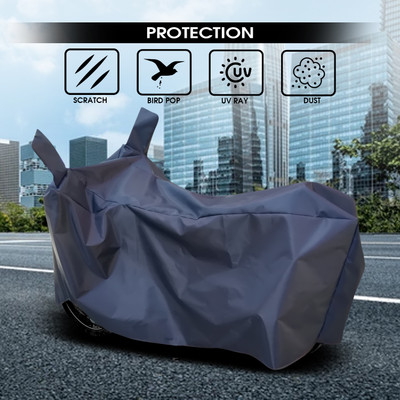 ANTHUB Waterproof Two Wheeler Cover for Bajaj(Platina 110 H-Gear, Blue)