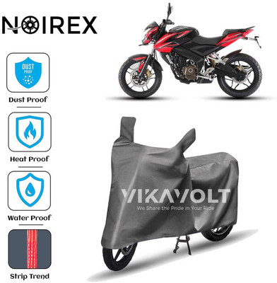 NOIREX Two Wheeler Cover for Bajaj(Pulsar NS 200, Grey)