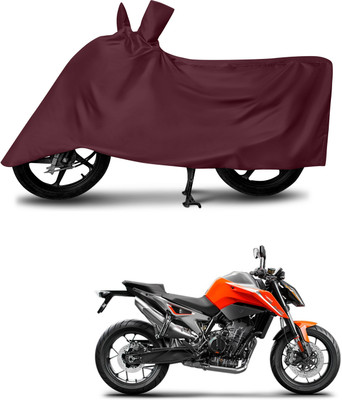 aosis Two Wheeler Cover for KTM(790 Duke, Maroon)
