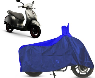 EGAL Waterproof Two Wheeler Cover for Bajaj(Urbanite Chetak BS6, Blue)