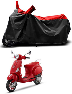 Fastak Two Wheeler Cover for Vespa(Vespa SXL 150, Red)