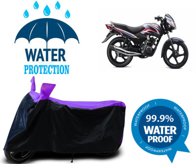 RTS COLLECTIONS Waterproof Two Wheeler Cover for TVS(Sport ES, Multicolor)