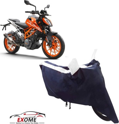 EXOME Two Wheeler Cover for KTM(390 Duke, White)