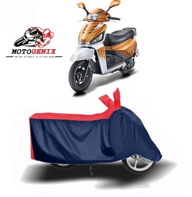 MOTOGENIX Two Wheeler Cover for Mahindra(Gusto 125, Red, Blue)