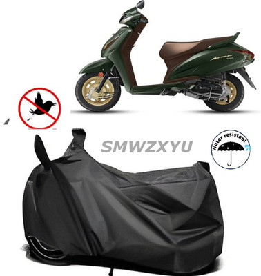 smwzxyu Waterproof Two Wheeler Cover for Honda(Activa 6G, Black)