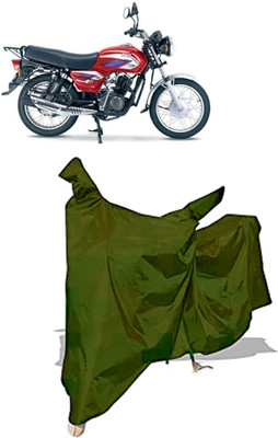 Amexride Two Wheeler Cover for TVS(Max, Maroon)