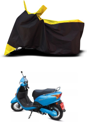 VESMEI Two Wheeler Cover for Hero(Electric Optima HS500 ER, Yellow)