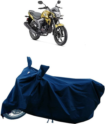 Mdstar Waterproof Two Wheeler Cover for Honda(CB Trigger, Blue)