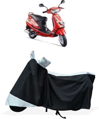 Tricway Two Wheeler Cover for Mahindra(Duro 125, White)