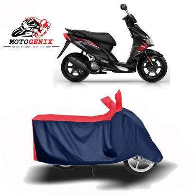 MOTOGENIX Two Wheeler Cover for Yamaha(Jog R, Red, Blue)