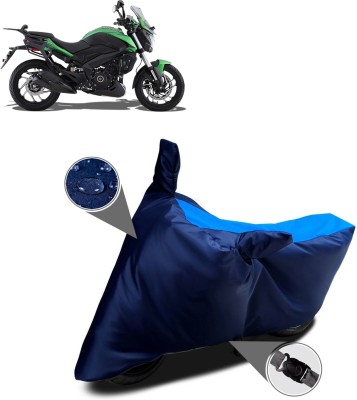 DeepShakshi AUTOMOTIVE Two Wheeler Cover for Bajaj(Dominar 400 BS6, Blue, Black)