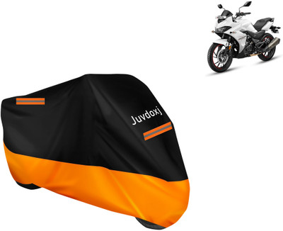 Juvdoxj Waterproof Two Wheeler Cover for Hero(Xtreme 200S, Orange)