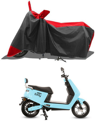 PAGORA Waterproof Two Wheeler Cover for Hero(Electric E-Sprint, Red, Black)