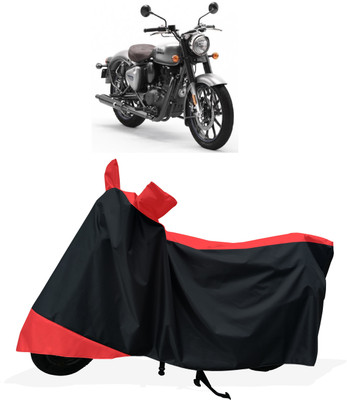 Tricway Two Wheeler Cover for Royal Enfield(Classic Gunmetal BS6, Multicolor)