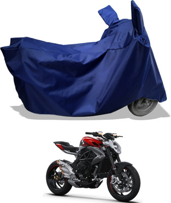 Amexride Two Wheeler Cover for MV Agusta(Brutale, Blue)