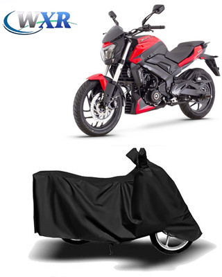 WXR Waterproof Two Wheeler Cover for Bajaj(Dominar 250, Black)