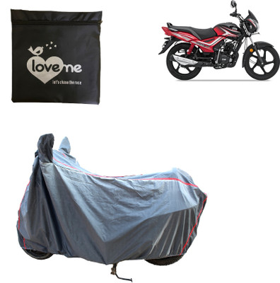 Love Me Waterproof Two Wheeler Cover for TVS(Star City Plus, Silver)