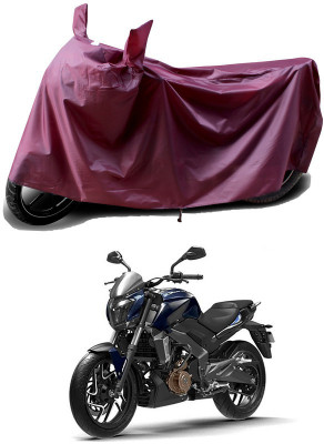 THE REAL ARV Waterproof Two Wheeler Cover for Bajaj(Dominar 250, Maroon)