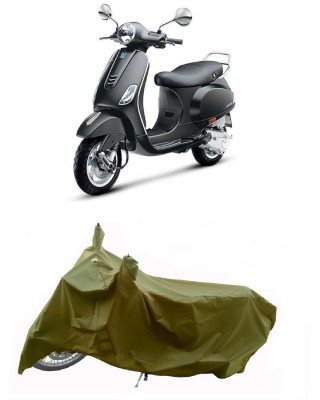 Wegather Two Wheeler Cover for Vespa(Vespa VXL 125, Beige)