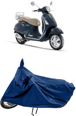 SPECTUS Two Wheeler Cover for Vespa(GTS 300 BS6, Blue)