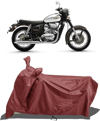 KANISHA ENTERPRISES Waterproof Two Wheeler Cover for JAWA(Classic 350, Maroon)