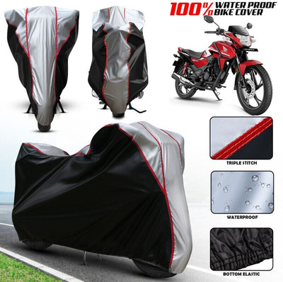 xodi Waterproof Two Wheeler Cover for Hero(SP 125, Silver, Black, Multicolor)