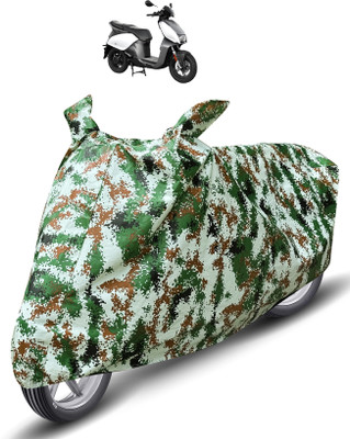 MOCKHE Waterproof Two Wheeler Cover for Hero(Green)