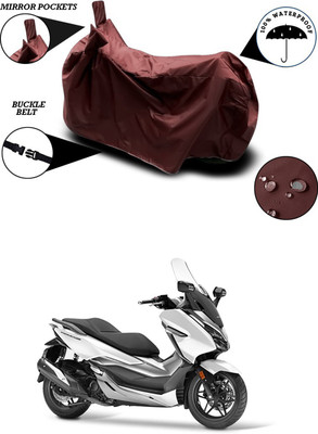 Furious3D Waterproof Two Wheeler Cover for Honda(Forza 300, Maroon)