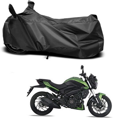 Mdstar Waterproof Two Wheeler Cover for Bajaj(Dominar, Black)