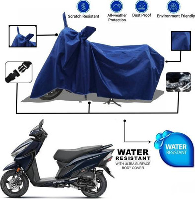 smwzxyu Waterproof Two Wheeler Cover for Honda(Activa 5G, Blue)