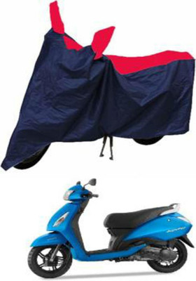 HMS Two Wheeler Cover for TVS(Jupiter, Red, Blue)