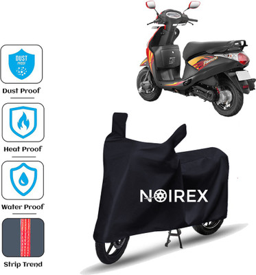 NOIREX Two Wheeler Cover for Hero(Pleasure, Black)
