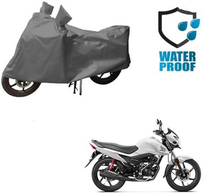 Tritika Waterproof Two Wheeler Cover for Honda(Livo, Grey)