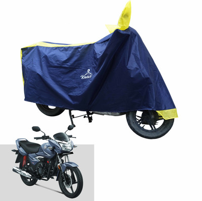 Kavach Waterproof Two Wheeler Cover for Honda(CB Shine, Yellow, Blue)
