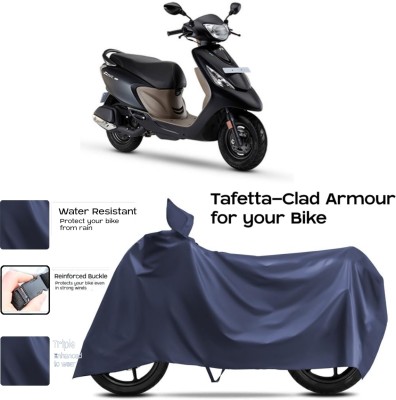 WMIZEXA Two Wheeler Cover for TVS(Zest, Blue)