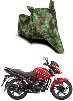 Furious3D Two Wheeler Cover for Hero(Glamour i3s, Multicolor)