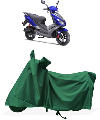 Tricway Two Wheeler Cover for Bajaj(V 150, Green)