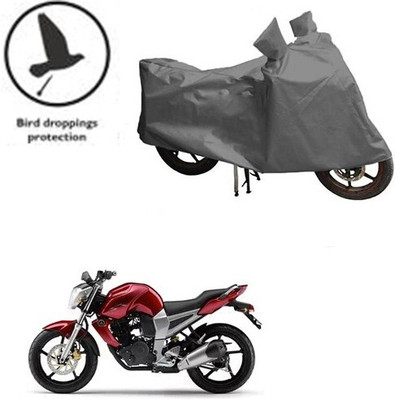 MMSSTAR Waterproof Two Wheeler Cover for Yamaha(FZ16, Grey)