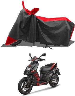 AASHTIK MART Two Wheeler Cover for Aprilia(SR 125, Red)