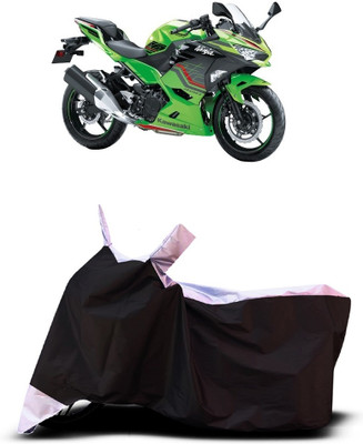 VESMEI Two Wheeler Cover for Kawasaki(Ninja 400 BS6, White)