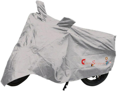 CapeShoppers Two Wheeler Cover for Mahindra(Black)